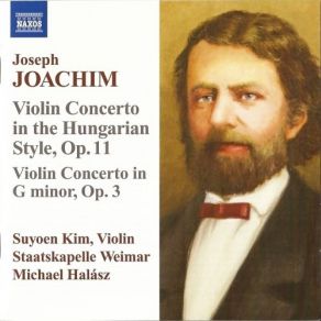 Joachim – Violin Concertos Nos. 1 & 2 (Kim, Halasz) album cover