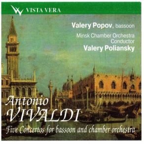 5 Bassoon Cocertos - V. Popov, V. Poliansky album cover