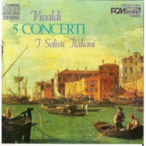 Vivaldi - 5 Concerti - I Solisti Italiani album cover