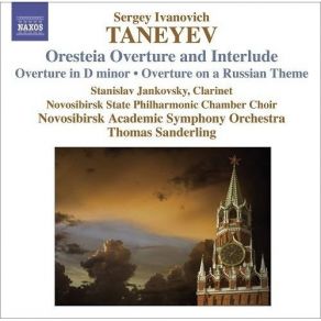 Taneyev - Orchestral Works - Thomas Sanderling album cover