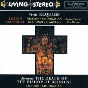 Verdi - Requiem (Leinsdorf; Nilsson, Chookasian, Bergonzi, Flagello) album cover