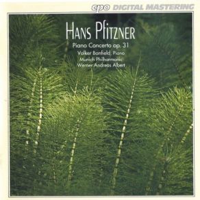 Hans Pfitzner - Piano Concerto Op. 31 (Volker Banfield, Munich Philharmonic Orchestra, Werner Andreas Albert) album cover
