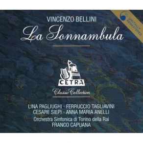 Bellini - La Sonnambula (Capuana; Pagliughi, Tagliavini, Siepi) album cover