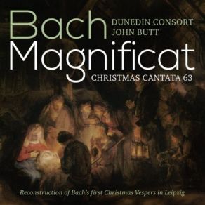 J. S. Bach - Magnificat, Christmas Cantata (Dunedin Consort, John Butt) album cover