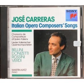 Jose Carreras - Italian Opera Composers' Songs album cover