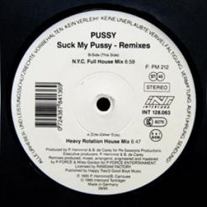 Suck My Pussy (Remixes) album cover