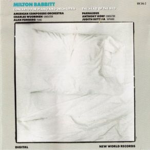 Babbitt - Concerto For Piano And Orchestra, The Head Of The Bed album cover
