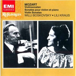 W. A. Mozart - Complete Violin Sonatas - Lili Kraus & Willi Boskowsky album cover