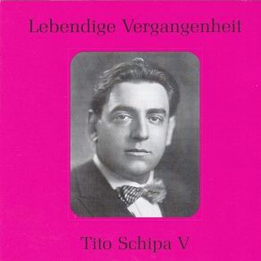 Tito Schipa - Lebendige Vergangenheit V album cover