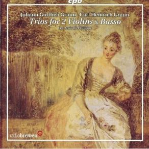 Graun - Trios For 2 Violins & Basso (Les Amis De Philippe) album cover