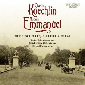 Koechlin, Emmanuel - Music For Flute, Clarinet & Piano album cover