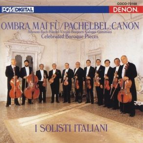 Celebrated Baroque Pieces - I Solisti Italiani album cover