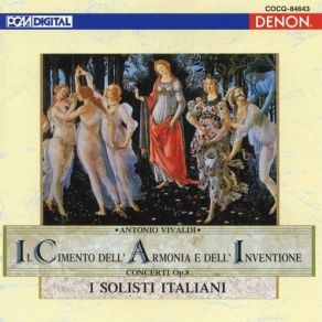 Vivaldi - Il Cimento Dell'armonia E Dell'inventione Op. 8 - I Solisti Italiani album cover