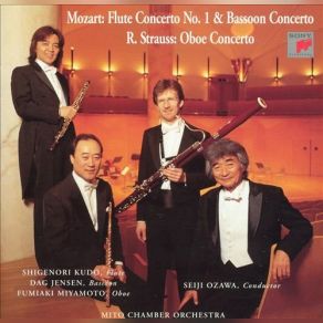 Mozart: Flute And Bassoon Concertos / Strauss: Oboe Concerto album cover