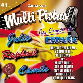 Canta Con Multi Pistas Tres Grandes De España album cover