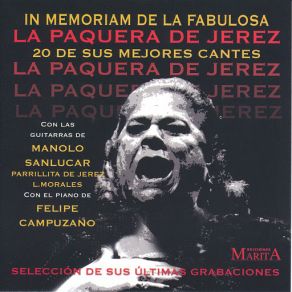In Memoriam De La Fabulosa. Selección De Sus Últimas Grabaciones album cover