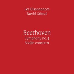 Beethoven - Symphony 4 & Violin Concerto album cover