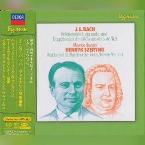 Bach: The Violin Concertos album cover