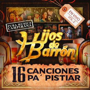 16 Canciones Pa' Pistiar, Vol. 2 (En Vivo) album cover