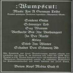 Music For A German Tribe album cover