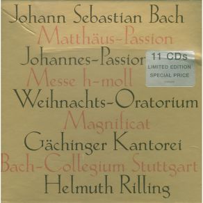 Weihnachts - Oratorium, BWV 248 [3 CD] album cover