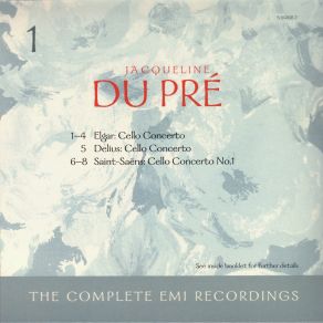 Jacqueline Du Pre - The Complete EMI Recordings (CD 1) album cover