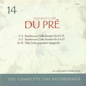 Jacqueline Du Pre - The Complete EMI Recordings (CD 14) album cover
