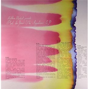 Plat Du Jour: The Appetiser EP album cover