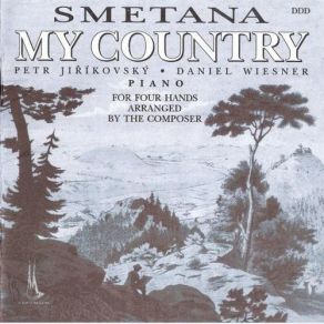 Smetana - My Country, Piano Four Hands album cover