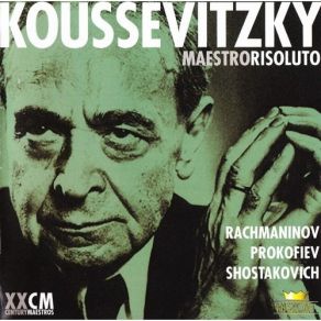 Koussevitzky - Maestro Risoluto CD8 album cover