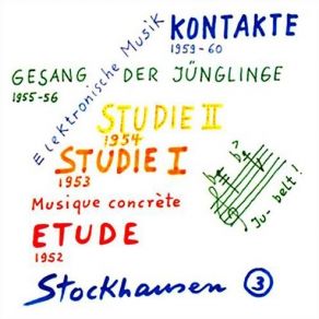 Karlheinz Stockhausen - Elektronische Musik 1952-1960 album cover