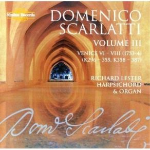 Scarlatti D. - The Complete Sonatas Vol. 3, 4 (Richard Lester) album cover