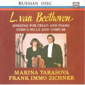 Beethoven Cello Sonatas (Tarasova, Zichner) album cover