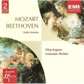 Mozart & Beethoven - Violin Sonatas - Oleg Kagan, Sviatoslav Richter album cover