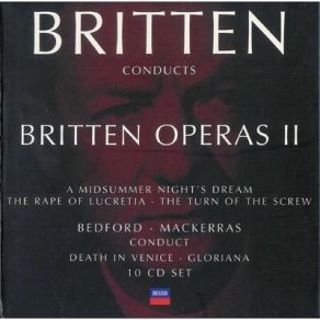 Britten Conducts Britten Operas - Turn Of The Screw album cover