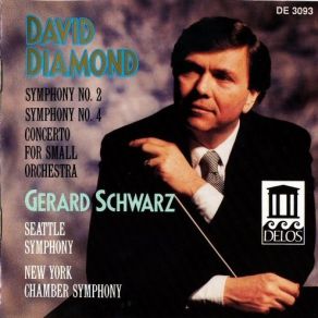Diamond - Symphonies 2 & 4, Concerto album cover