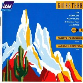 Ginastera - The Complete Piano Music Vol. 1 album cover