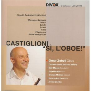 Niccolò Castiglioni - Si, L'oboe! album cover