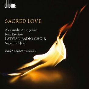Sacred Love - Latvian Radio Choir, Klava album cover