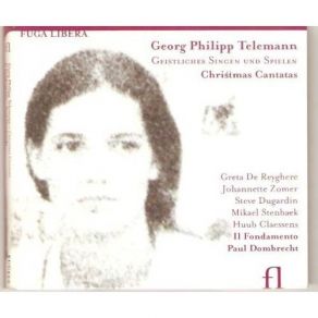Telemann - Geistliches Singen Und Spielen - Christmas Cantatas album cover