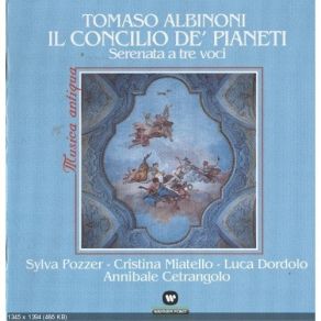Albinoni: Il Concilio De'Pianeti / Annibale Cetrangolo album cover