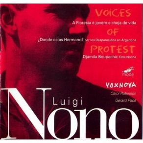 Luigi Nono - Voices Of Protest album cover