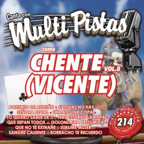 Canta Con Multi Pistas Como Chente (Vicente Vol. 8) album cover