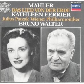 Mahler. Das Lied Von Der Erde. (Kathleen Ferrier, Julius Patzak) Wiener Philharmoniker - Bruno Walter album cover