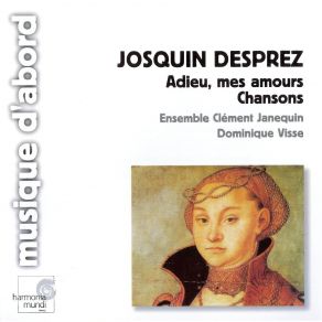 Josquin Desprez - Adieu, Mes Amours album cover