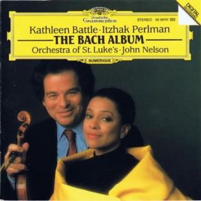 Kathleen Battle - The Bach Album album cover