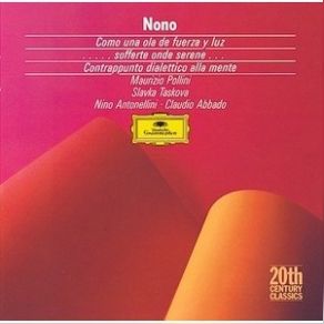 Luigi Nono - Como Una Ola De Fuerza Y Luz album cover
