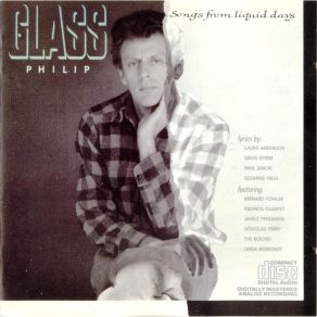 Philip Glass-Songs From Liquid Days album cover