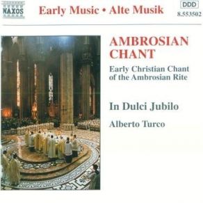 In Dulci Jubilo - Ambrosian Chant album cover