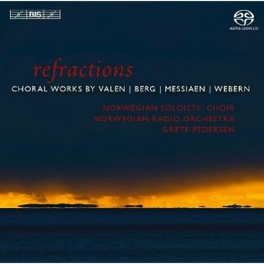 Refractions - Det Norske Solistkor, Pedersen album cover